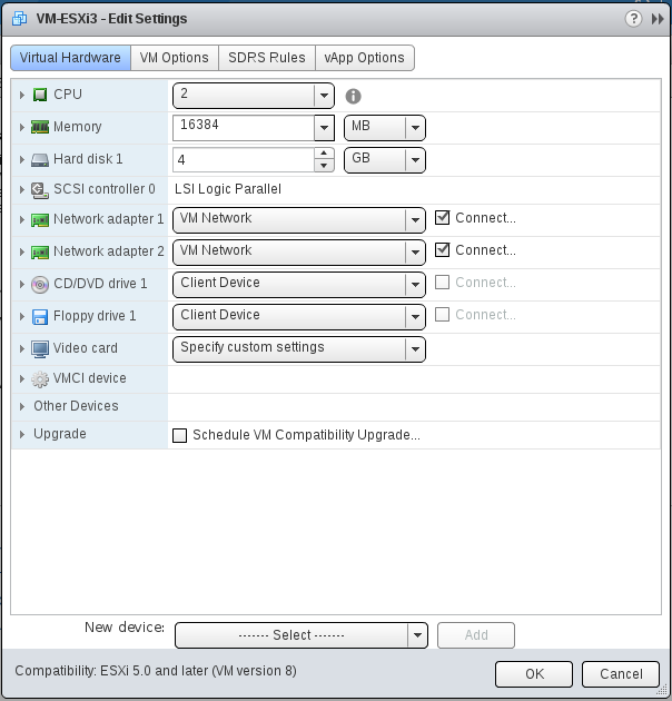 vSphere 5.1 Lab - Nested ESXi 5.1 - Tim's Tech Thoughts